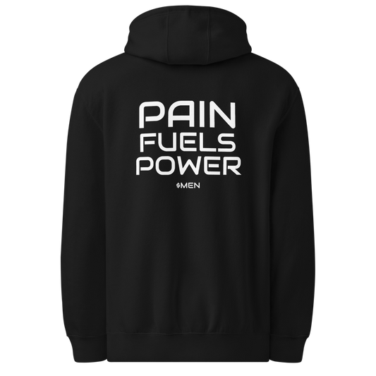 Pain Fuels Power mid-weight hoodie