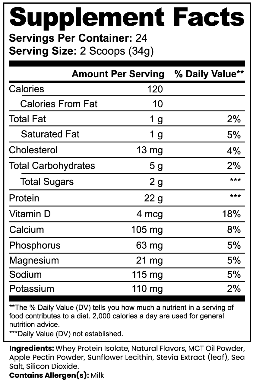 $MEN Advanced 100% Whey Protein Isolate – Vanilla Dominance